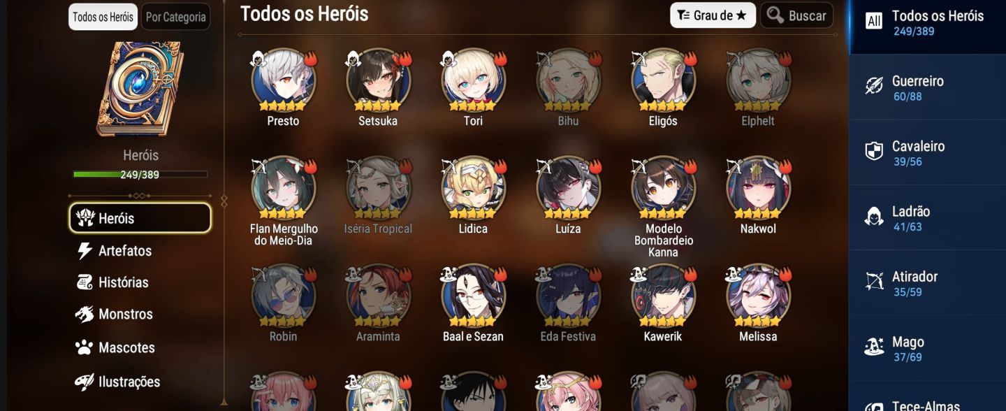 Epic Seven - Conta Endgame