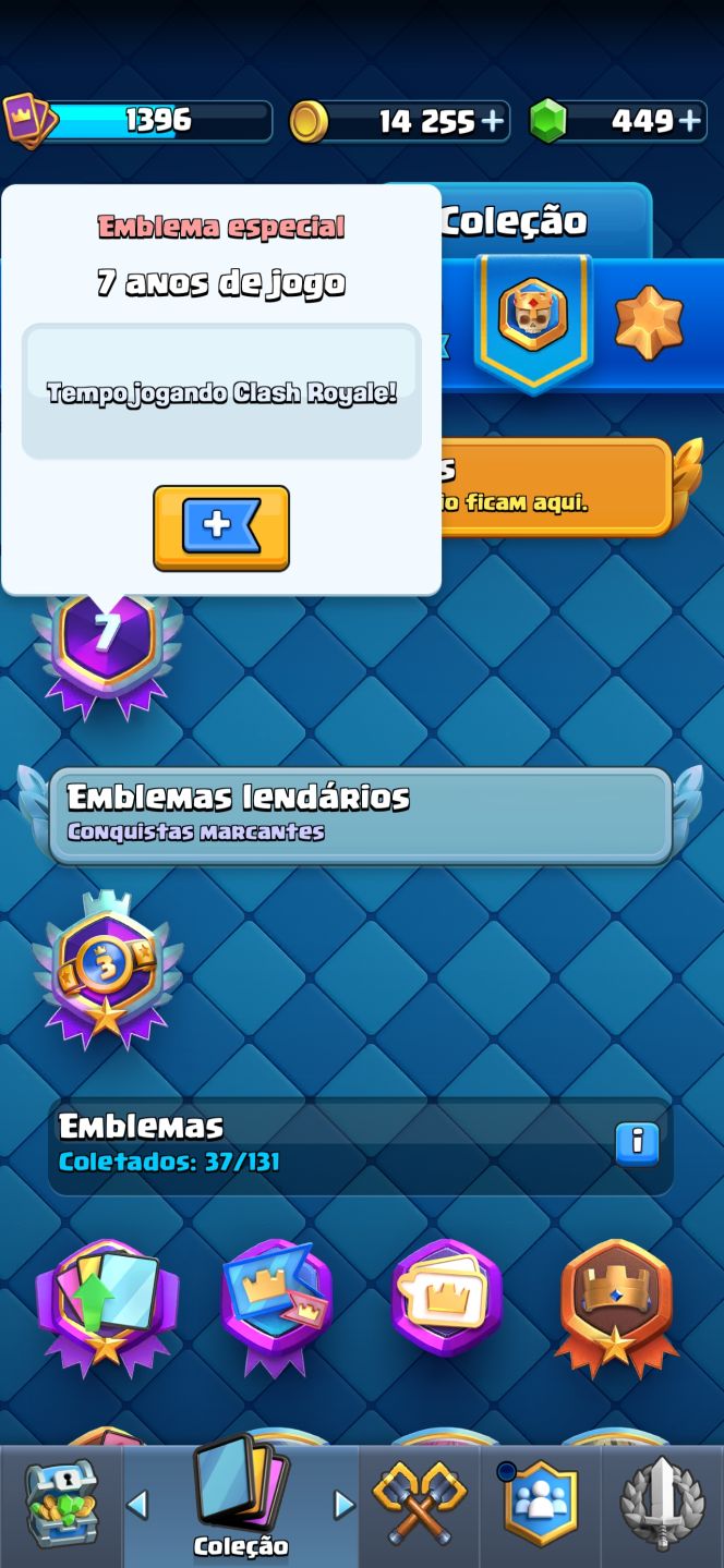 Clash Royale nível 14 arena 26