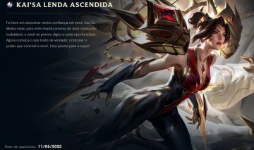 ACC DE LOL ADC + KAISA LENDA ASCENDIDA + TODAS SKIN DA VAYNE, SMOLDER E ZERI