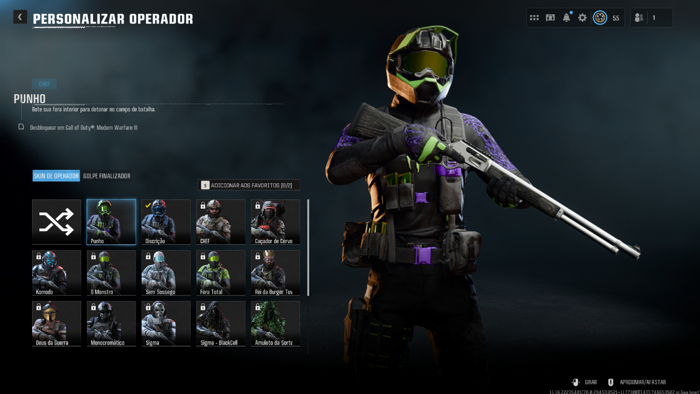 SKIN MONSTER VERDE E AZUL PROMOÇÃO - COD WARZONE 100% SEGURO!!!