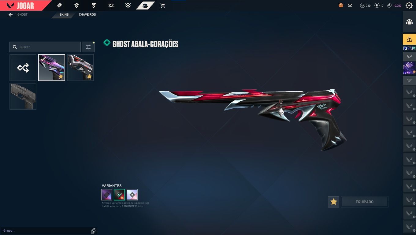 Conta Valorant/ Skin da VANDAL CHAMPIONS 2025 com mais algumas outras
