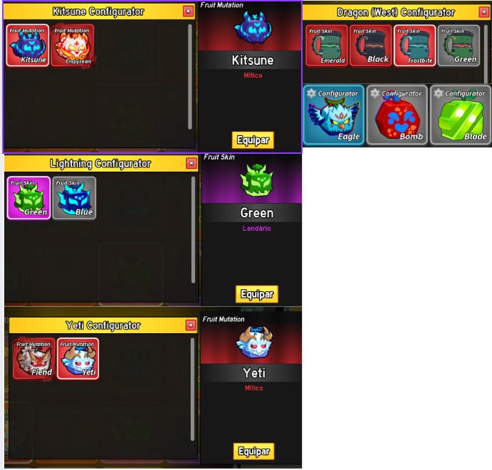 [BR] CONTA BLOX FRUITS | 7 FRUTAS PERMANENTES + TODAS AS GAMEPASSES MENOS NOT