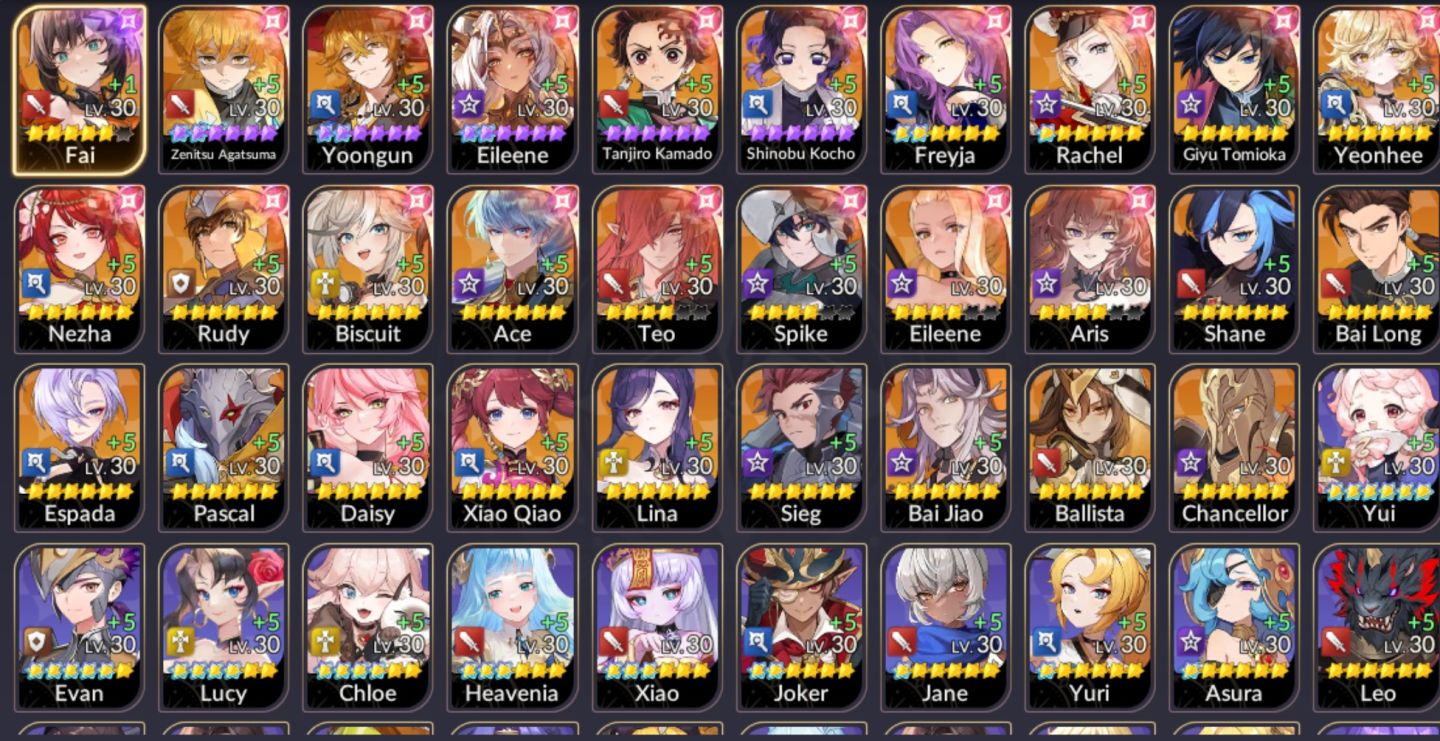Conta reroll Seven Knights Re:Birth