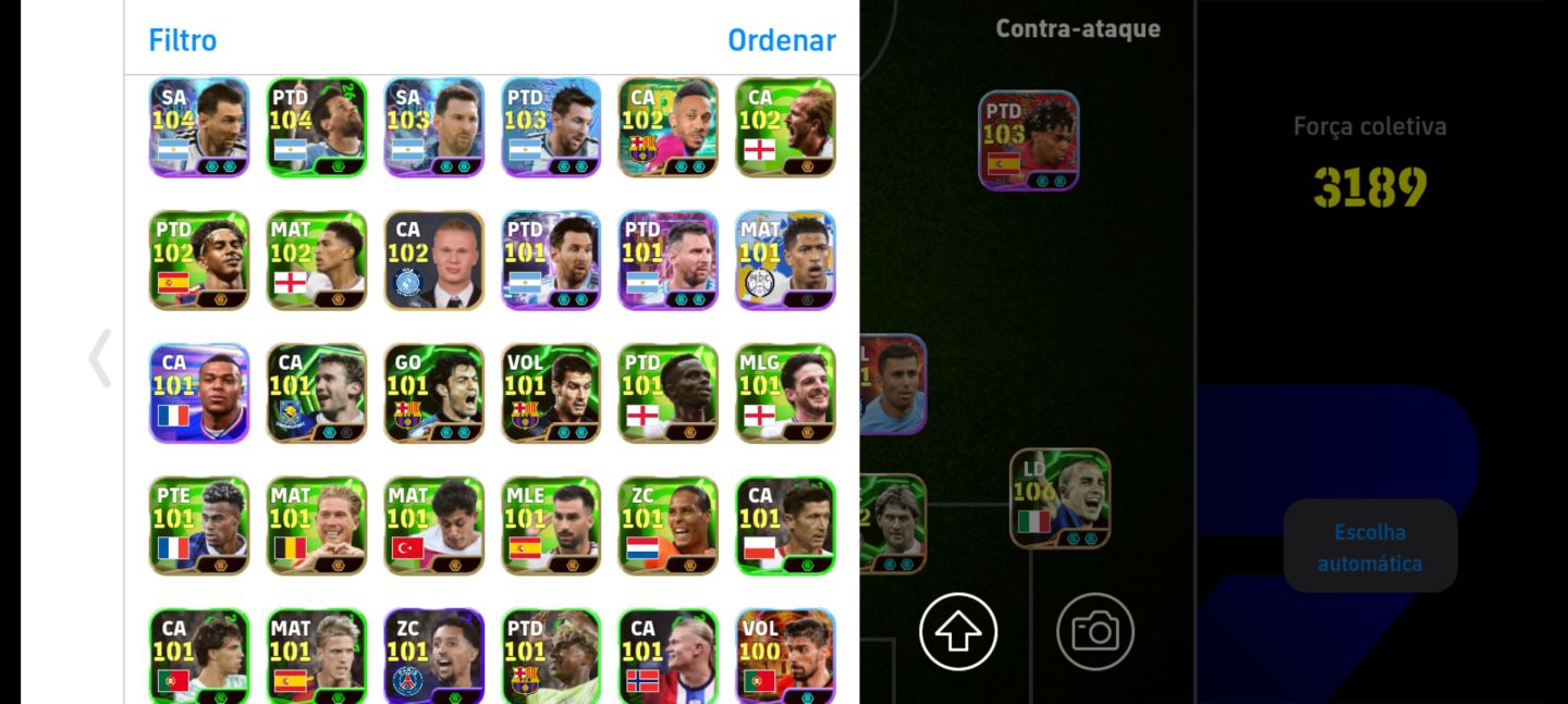 CONTA eFootball MOBILE