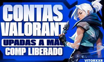 Conta Valorant Pronta para Competitivo, Full Acesso, Level 20
