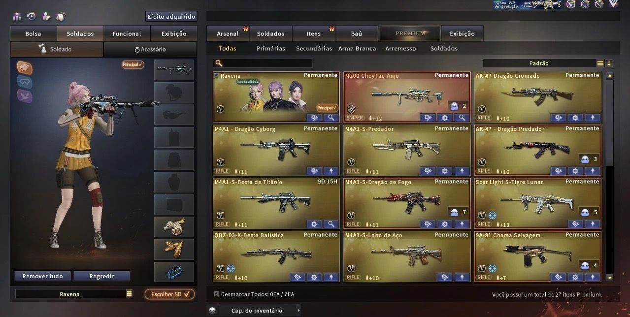 CONTA CROSSFIRE INCRIVEL