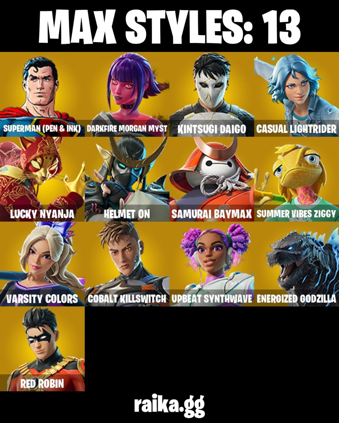 CONTA FORTNITE COM 30 SKINS DEADPOOL/ROBIN/DAIGO/KINGLEY/ZIGGY/DAIGO/BRUNO-SAN