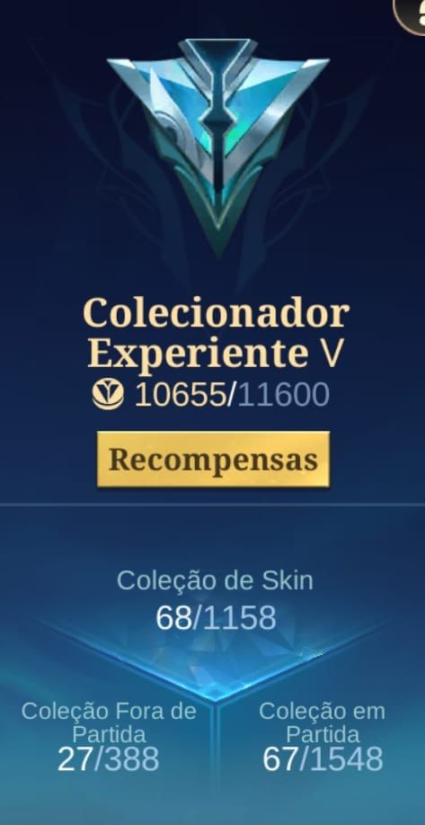 CONTA MLBB COM +7 ANOS DE HISTÓRIA | BORDAS EXCLUSIVAS & SKINS