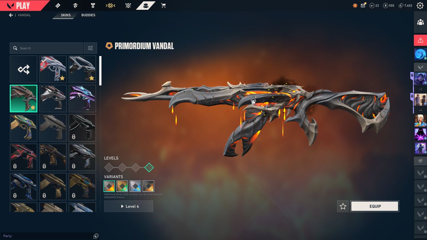 Conta valorant pick imortal 1