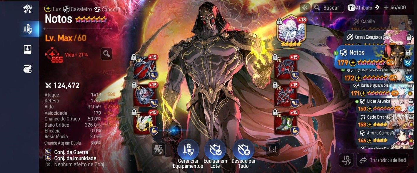 Epic Seven - Conta Endgame