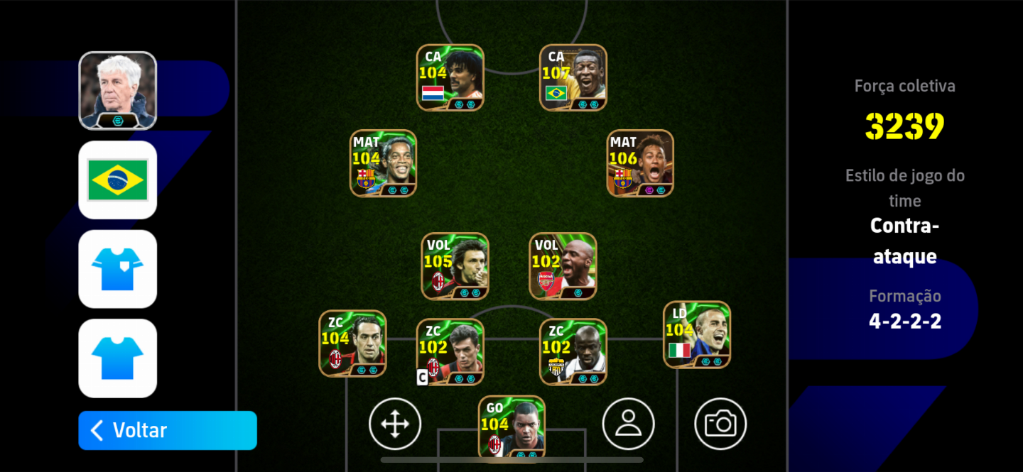 CONTA EFOOTBALL MOBILE, CONTA MUITO APELONA