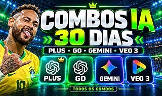 [ NO PRECINHO]Chat GPTPLUS | GO | GEMINI | VEO 3