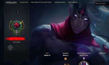 ( LVL 30 MORGANA NÊMESIS ESTELAR ) 235 RP + 7400 EA ( 17 CAMPEÕES SEM ELO )