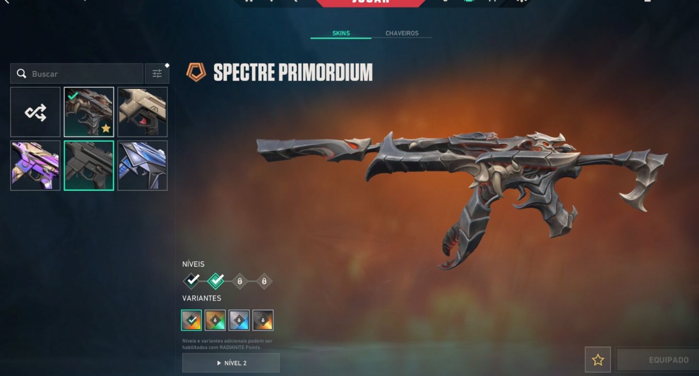 CONTA VALORANT | CHAMPIONS 25 | FACA XENOCAÇADOR + DIVERSAS SKINS