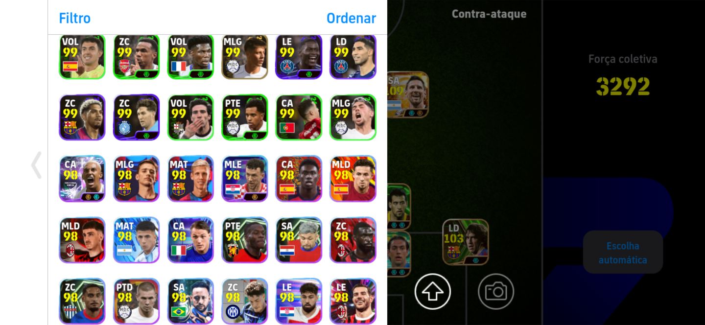 CONTA EFOOTBALL FORÇA 2992