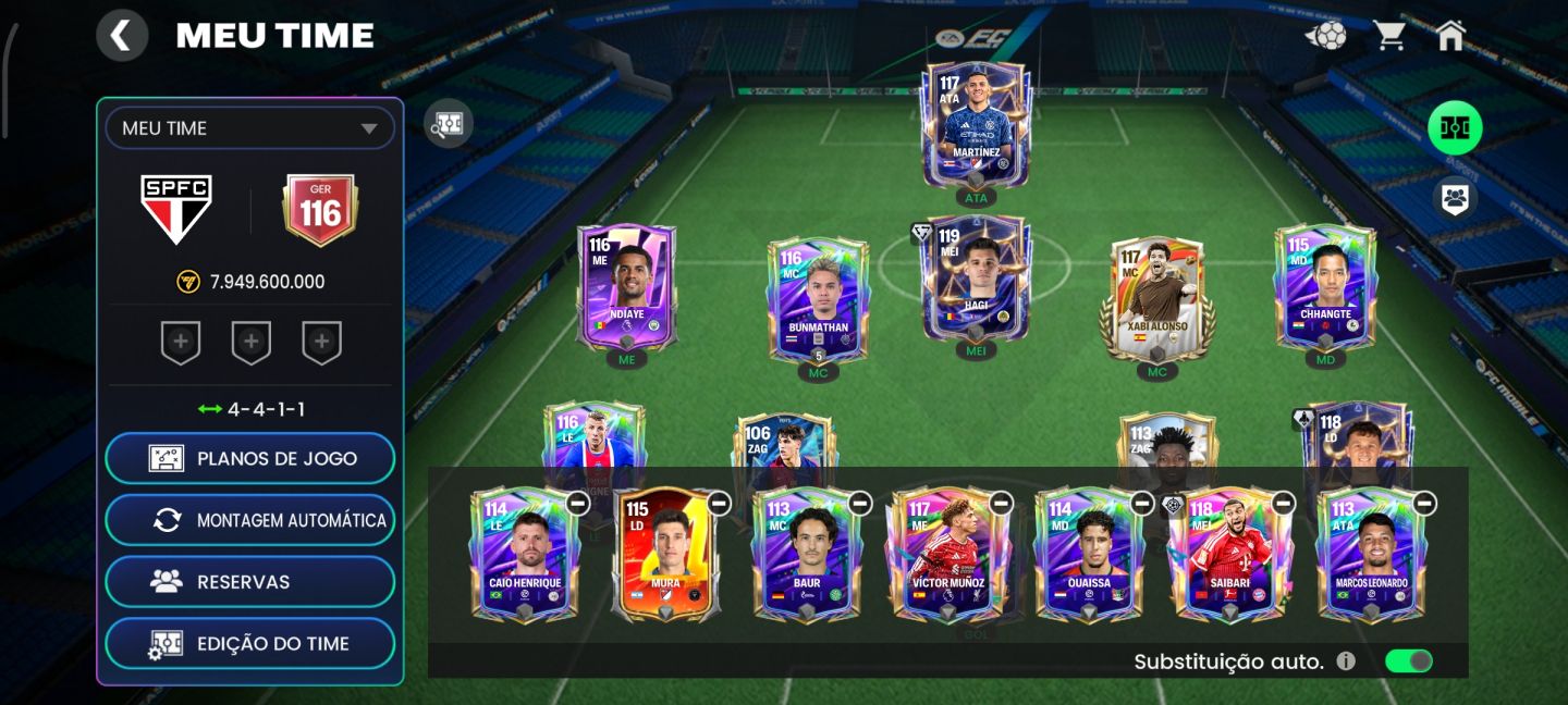 CONTA DE EA FC ANTIGA COM MUITAS GEMAS