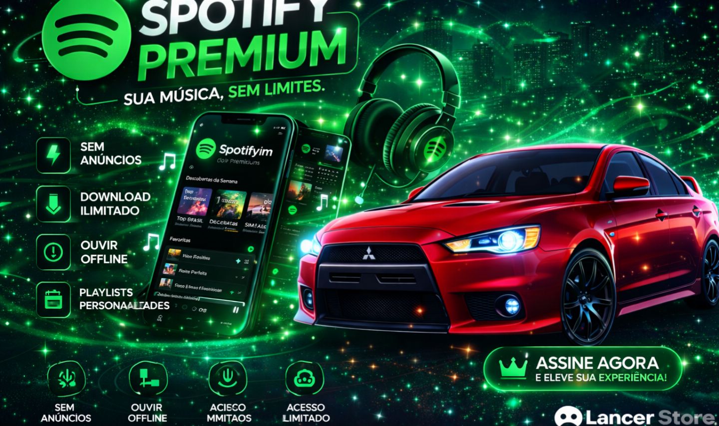 SPOTIFY PREMIUM FULL ACESSO 3 MESES