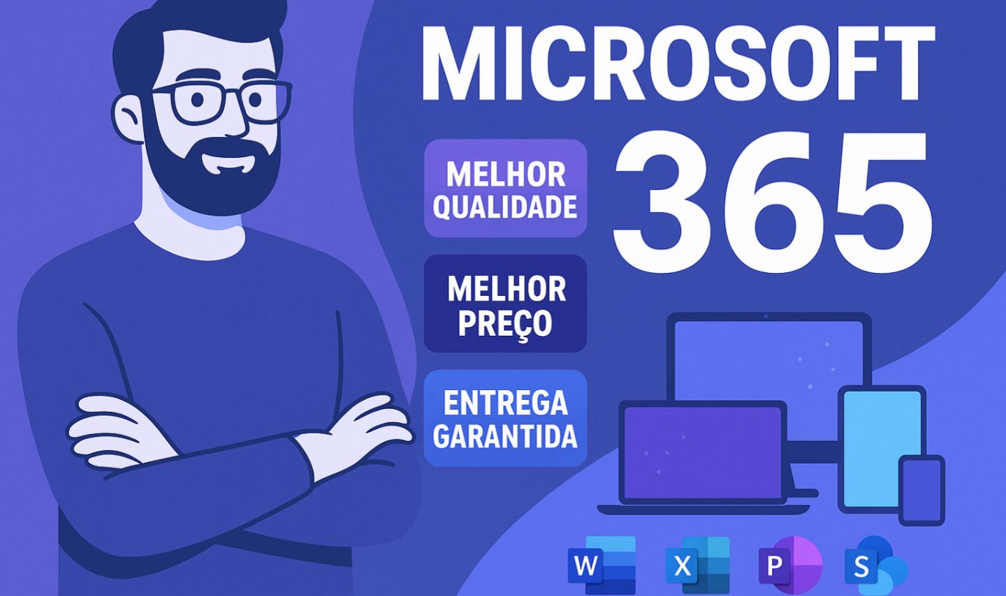 1 Mes MICROSOFT OFFICE 365 +01 TB ONEDRIVE | NO SEU E-MAIL +ENTREGA AUTOMATICA