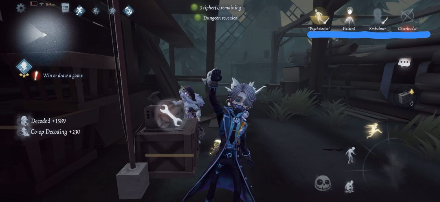 Identity v with much skins s limited and s more 6000k of fragments.
