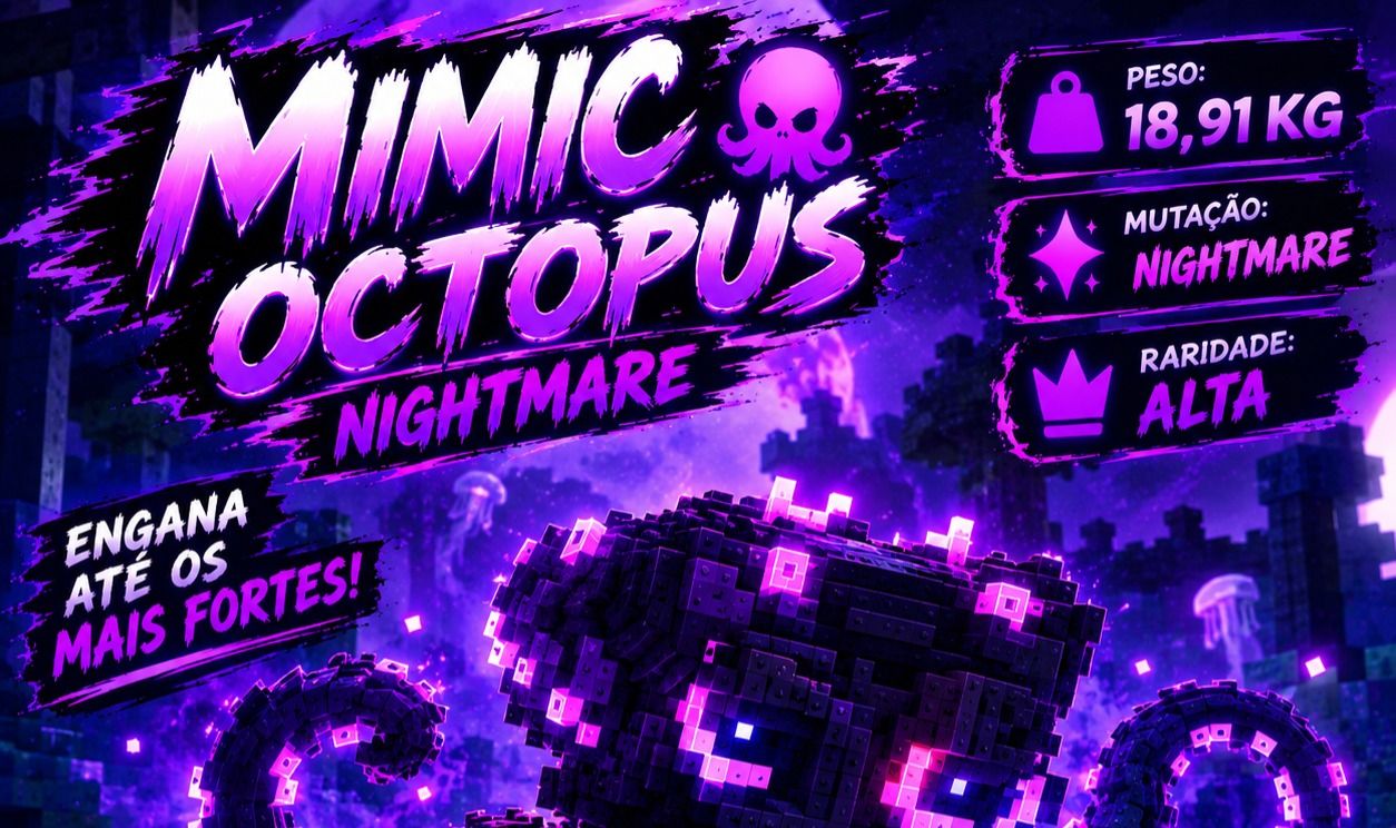 NIGHTMARE MIMIC OCTOPUS 18,91 KG | RARO