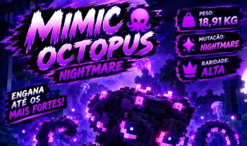 NIGHTMARE MIMIC OCTOPUS 18,91 KG | RARO