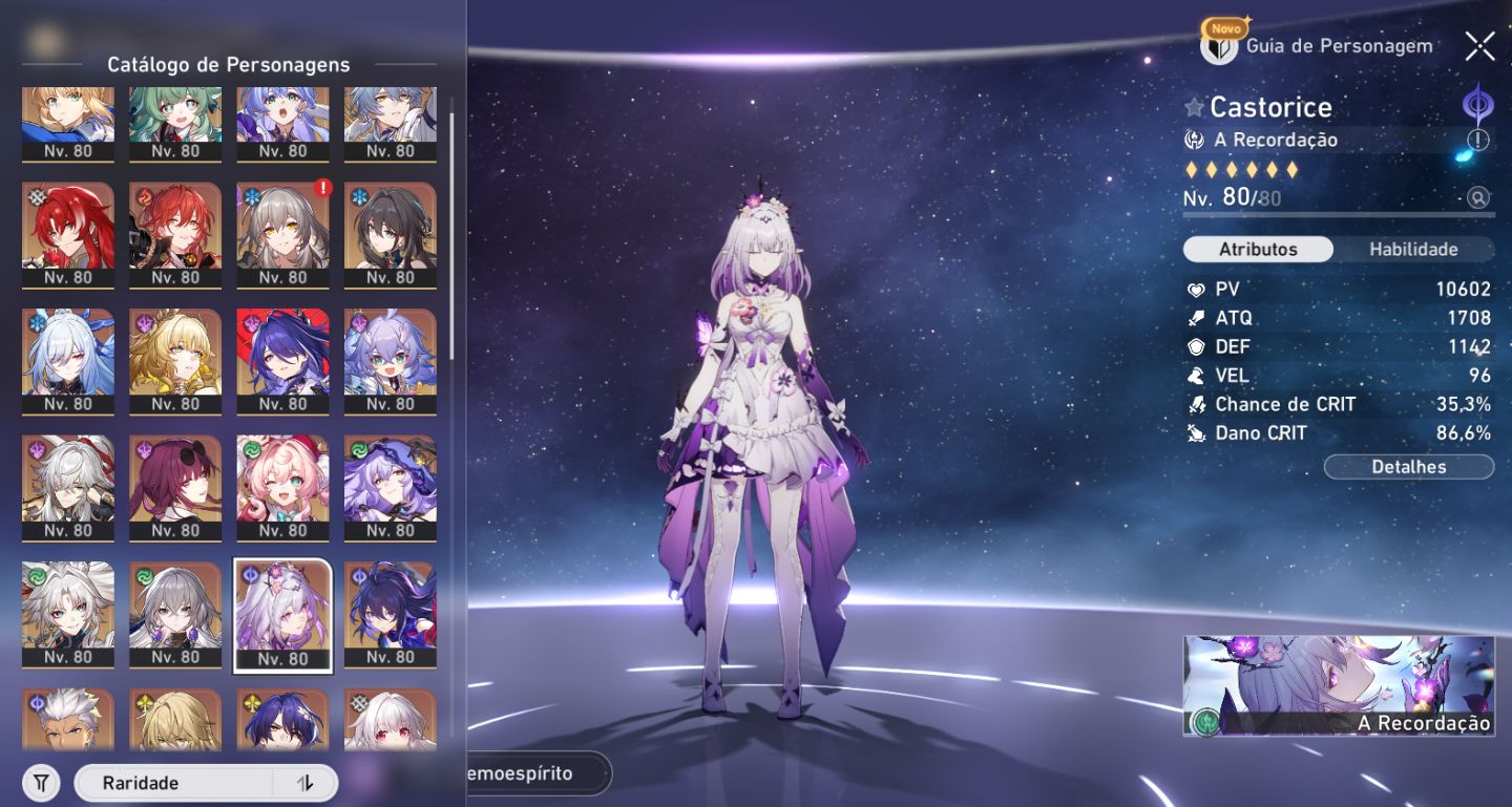 CONTA HONKAI ENDGAME LVL 70
