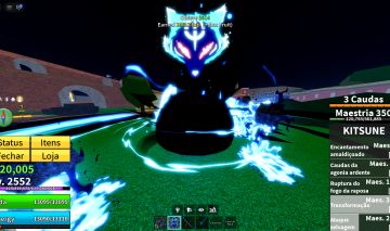 Conta de Blox fruits full com Kitsune Ingerida, Raças v4 Cdk, Sg, Control