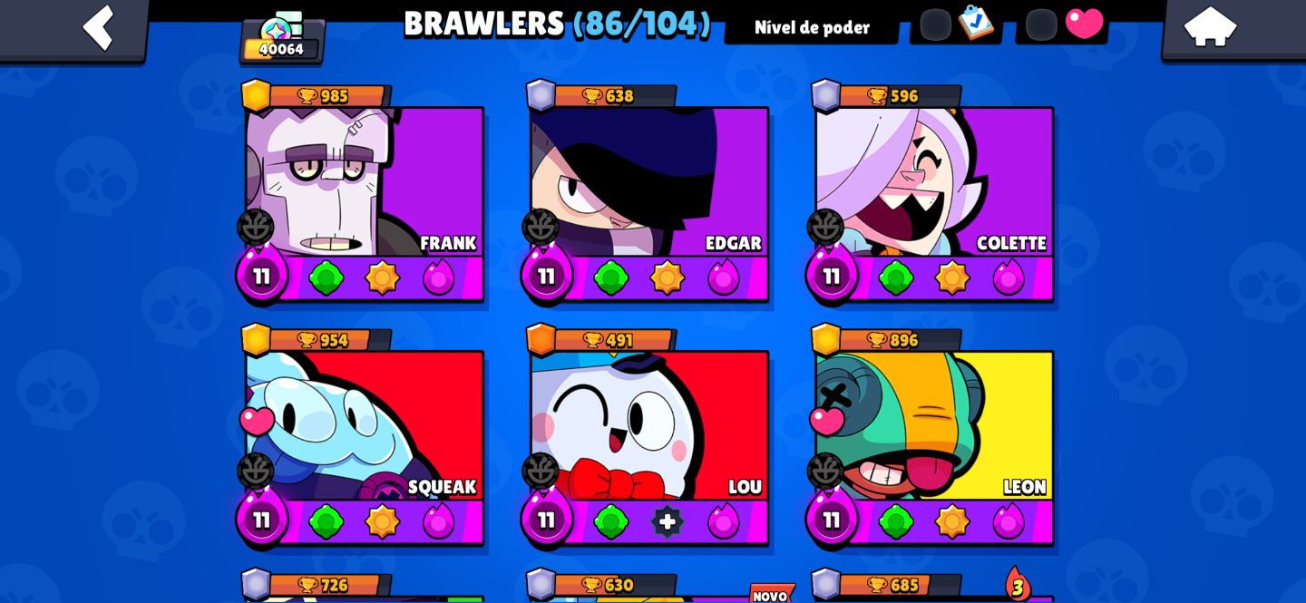 CONTA Brawl Stars 40K Trofeus | Full acesso + Clash royale upada