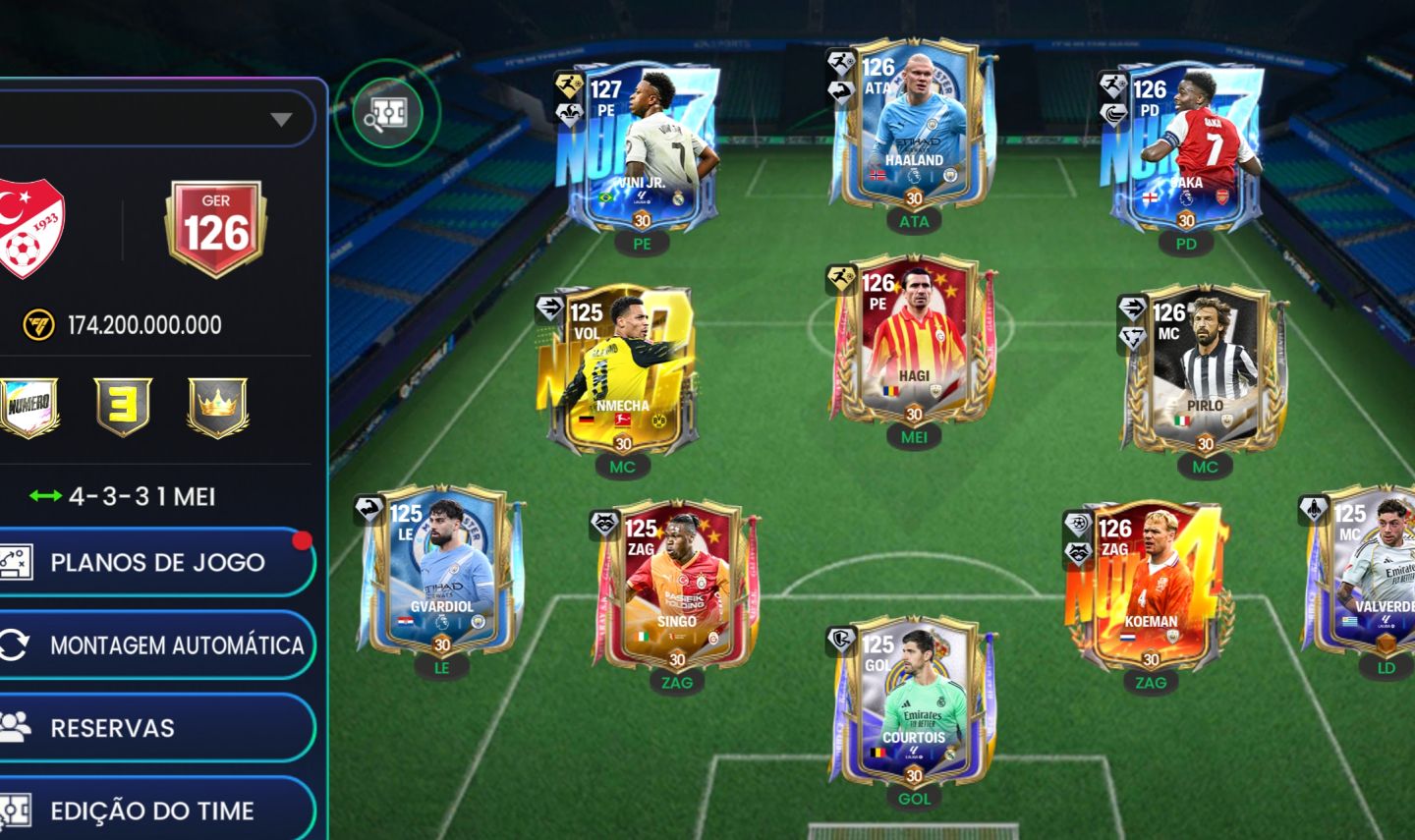 Conta fifa mobile 27 Ger 126