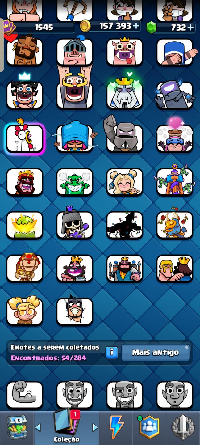 Conta Clash Royale com 9 anos e 11k de troféus