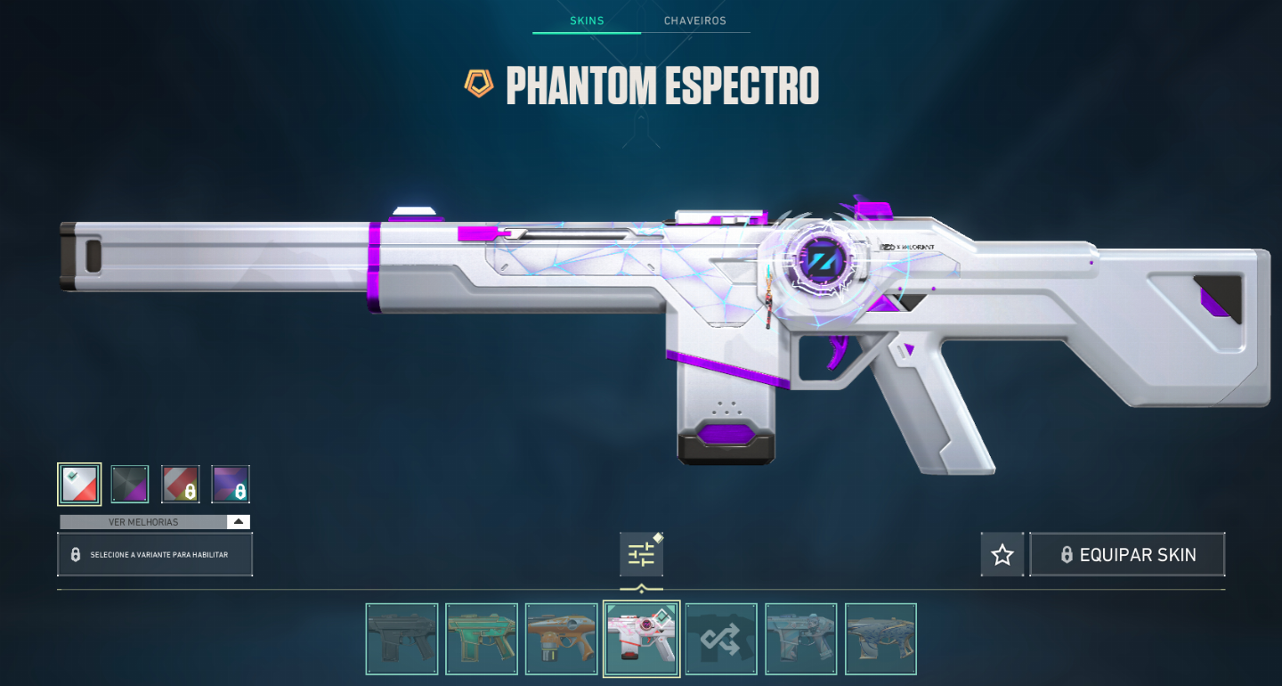 Conta valorant ex imortal 2 com várias skins queridinha pela comunidade.