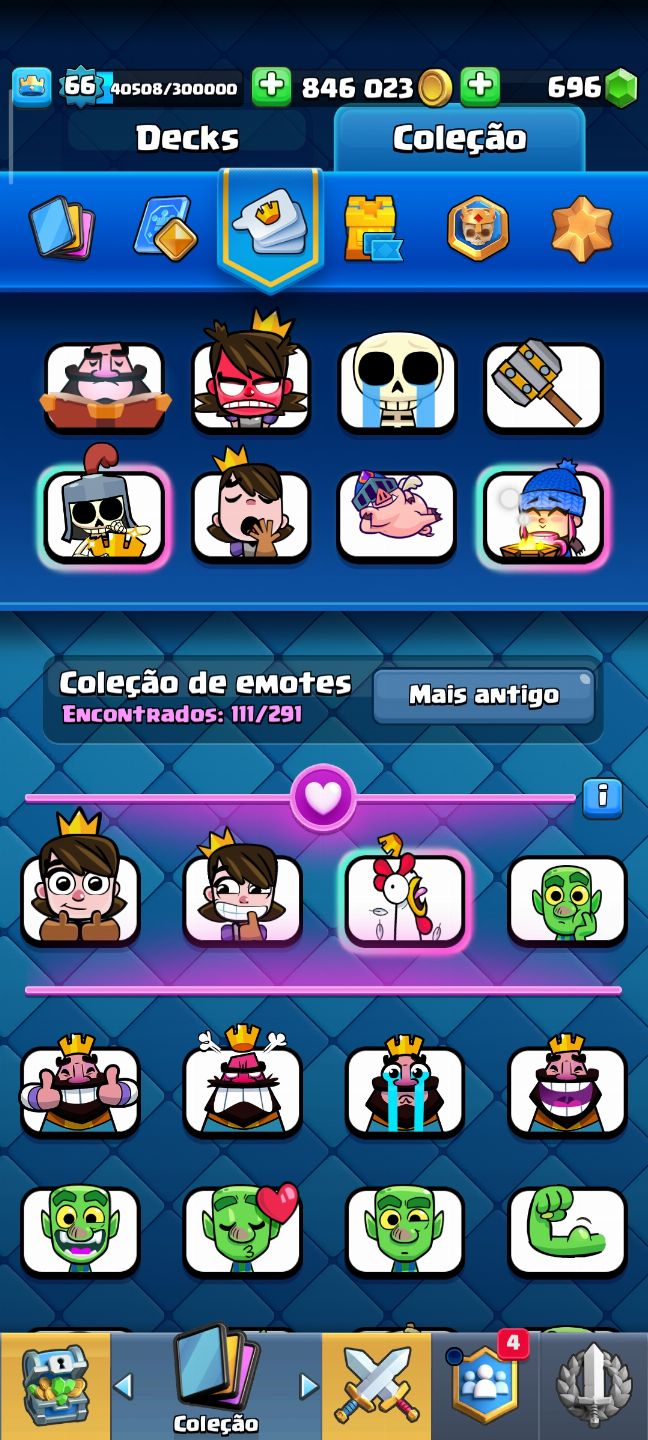 CONTA SUPERCELL ID BRAWL STARS CLASH ROYALE E CLASH OF CLANS