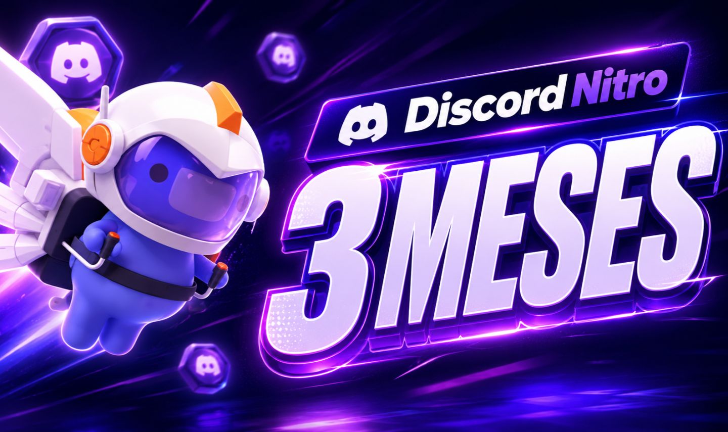 Discord Nitro Gaming 3 Meses [PROMOÇÃO]