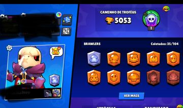 CONTA BRAWL STARS| CORVO/KENJI/SURGE/SKINS EXCLUSIVAS