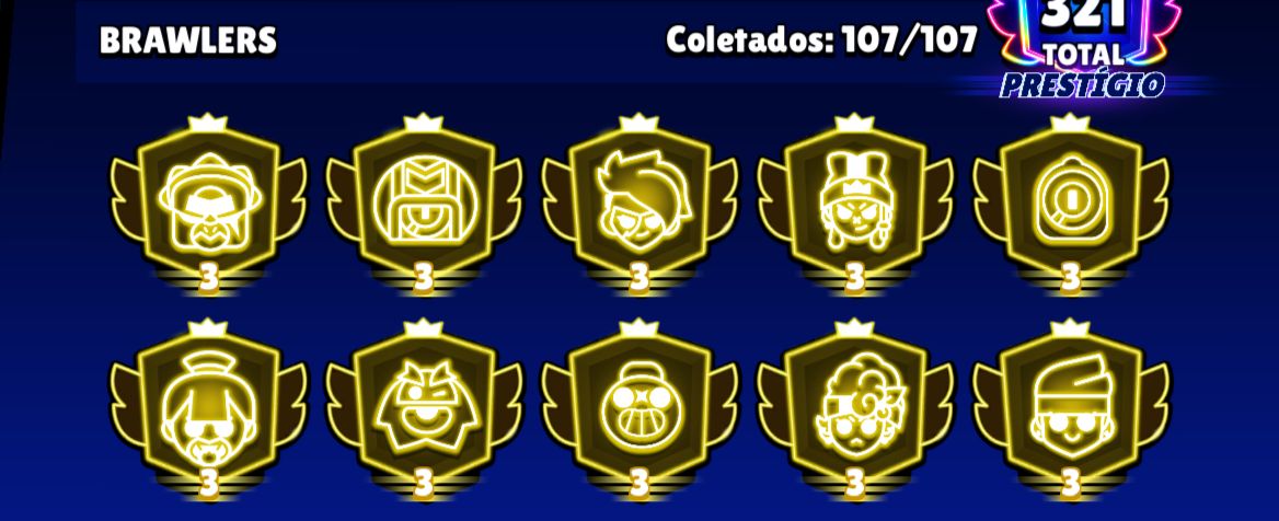 SERVIÇO DE PRESTÍGIO NO BRAWL STARS