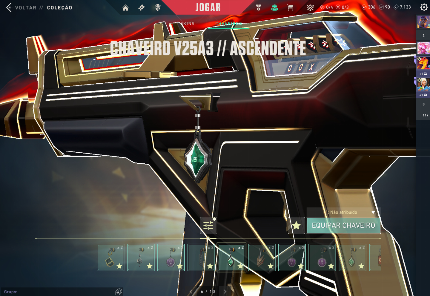 Conta de Valorant Full Skins