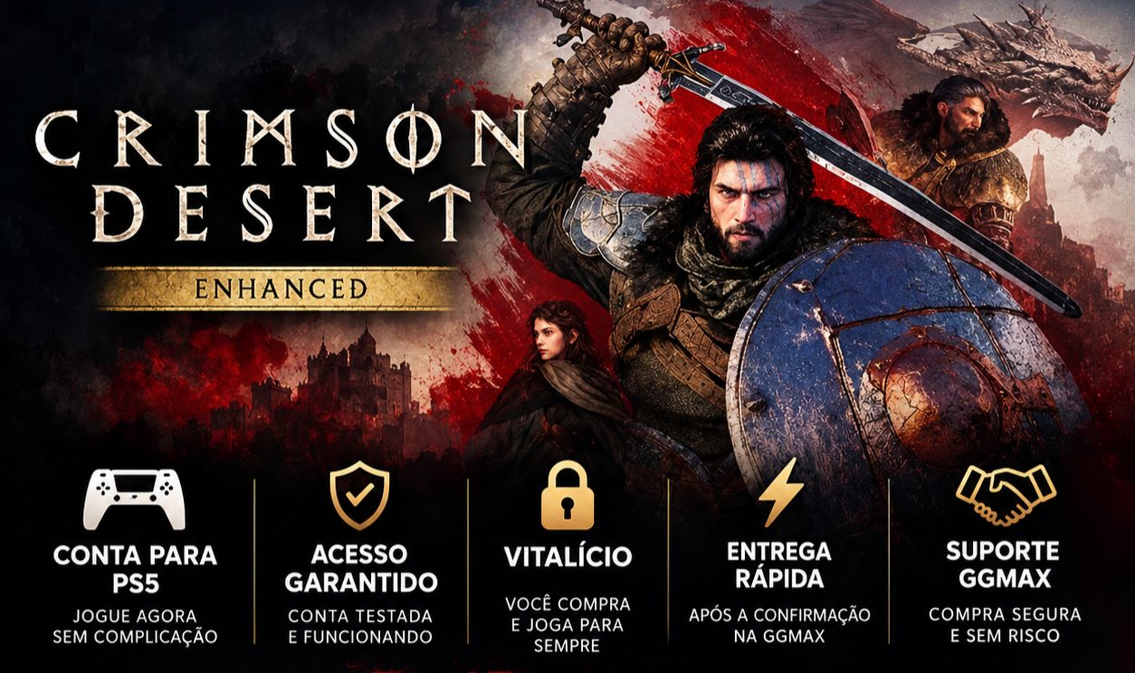 Conta Crimson Desert Primária Playstation 5