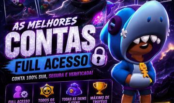Conta de brawl stars full acesso