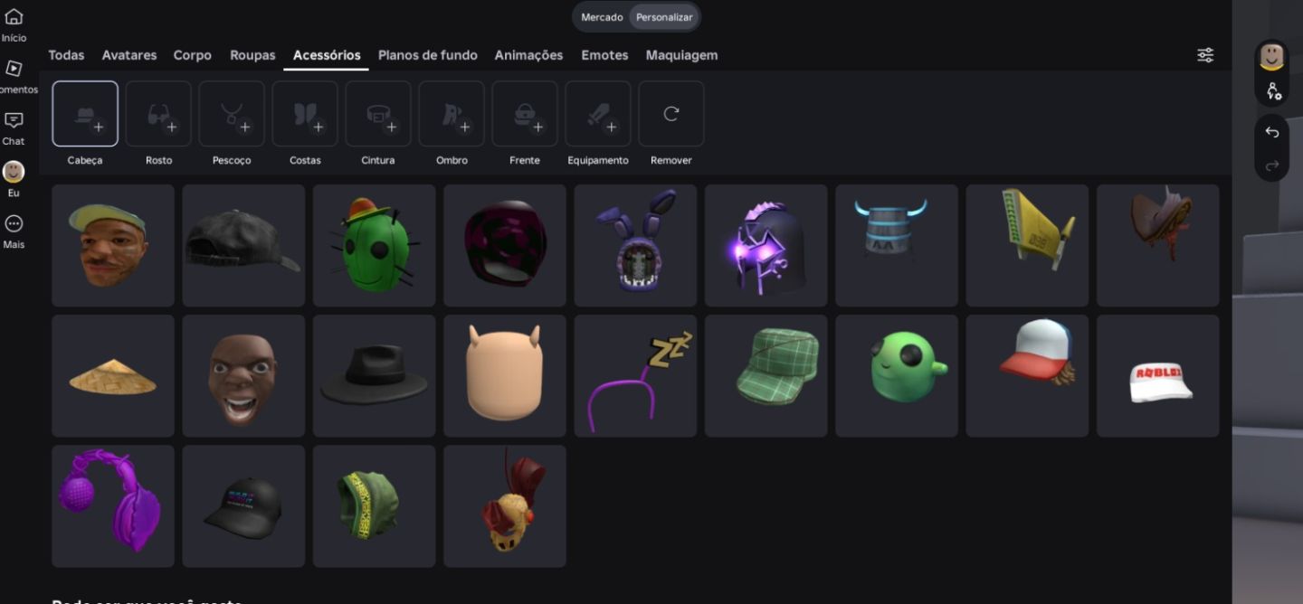 CONTA ROBLOX COMPLETA | +100 SKINS | VÁRIAS GAMEPASSES | 153 ROBUX EM CONTA.