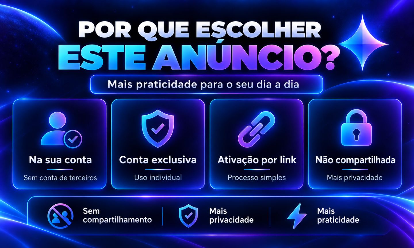 Google AI Pro | Gemini + Flow + Antigravity + 5TB | Ativação na Sua Conta