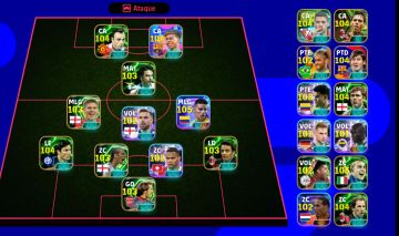 Conta com Neymar e Messi