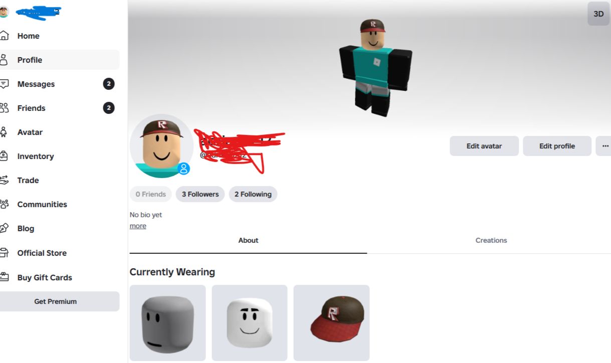 Conta Roblox 2011 OG | +10 Anos | Segue Builderman | Acesso Completo
