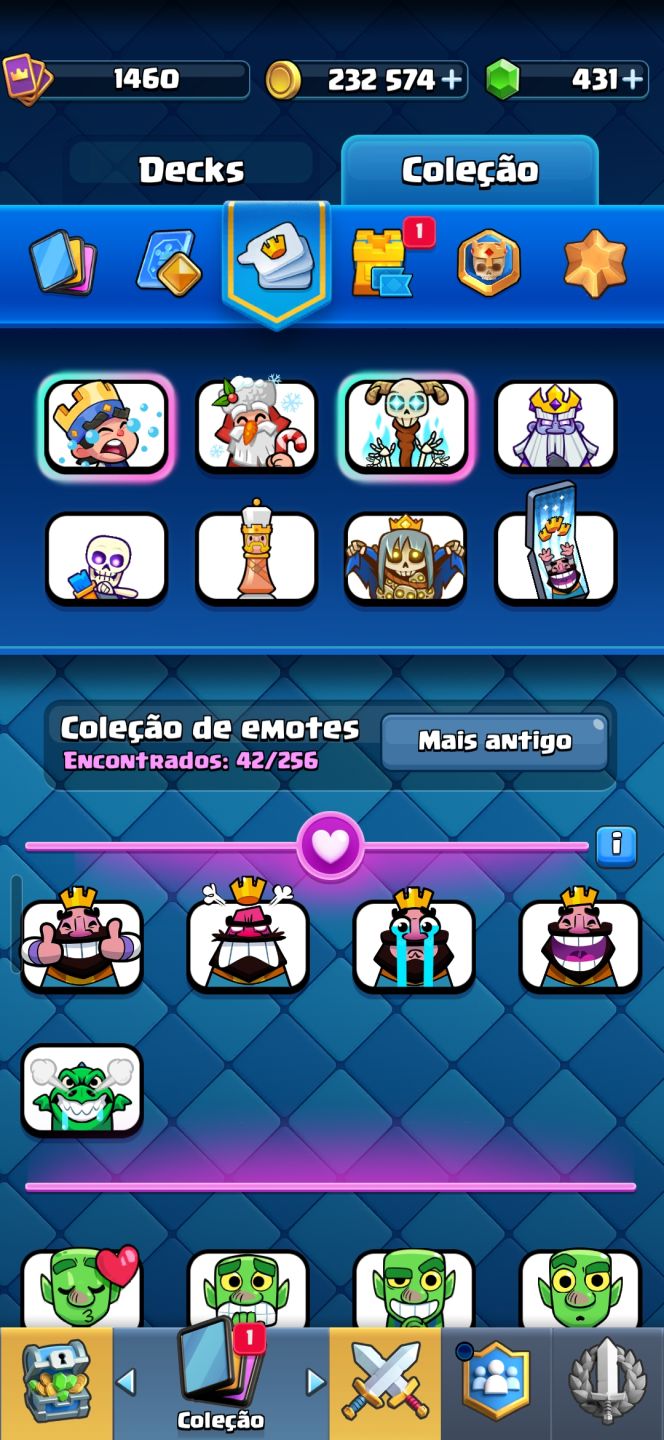 COMBO DE CONTAS CLASH ROYALE + BRAWL STARS