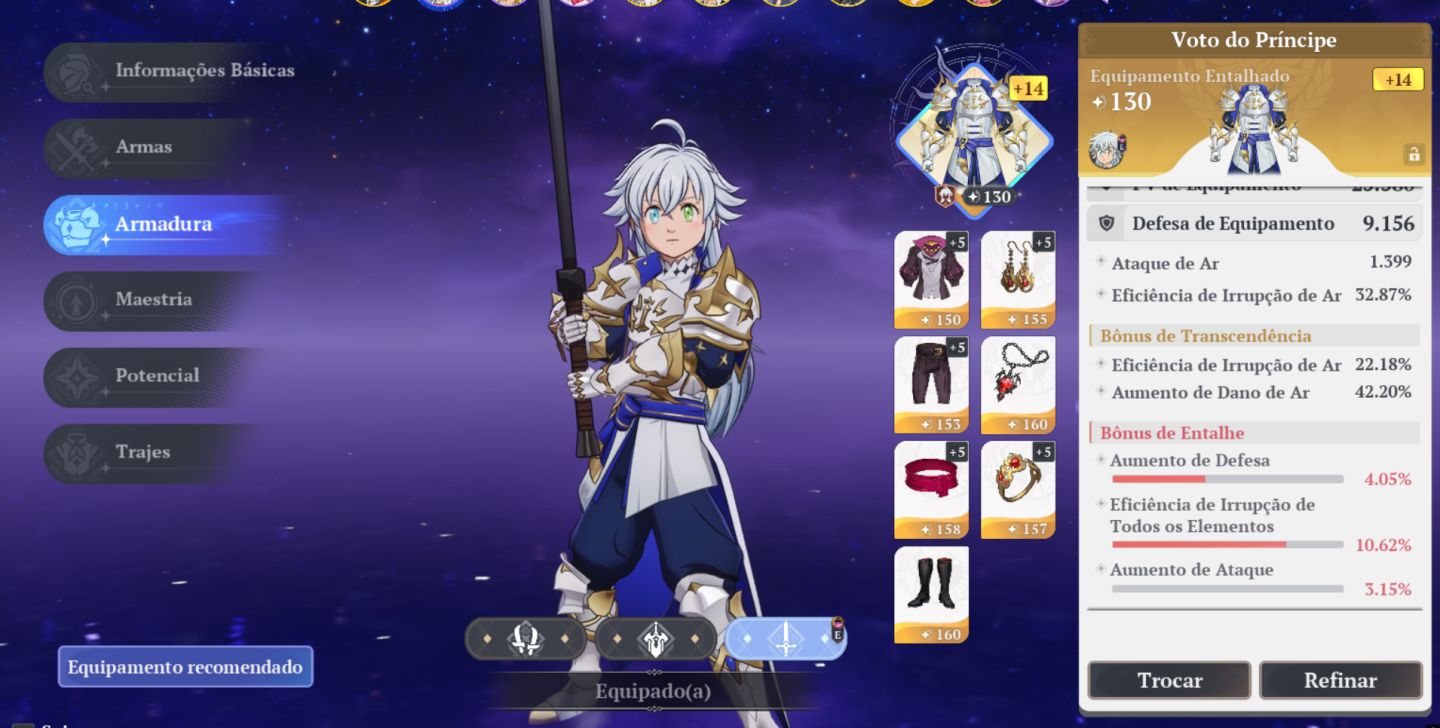 KHALA P10 TRAJE LVL 14 COM SELETOR SSR