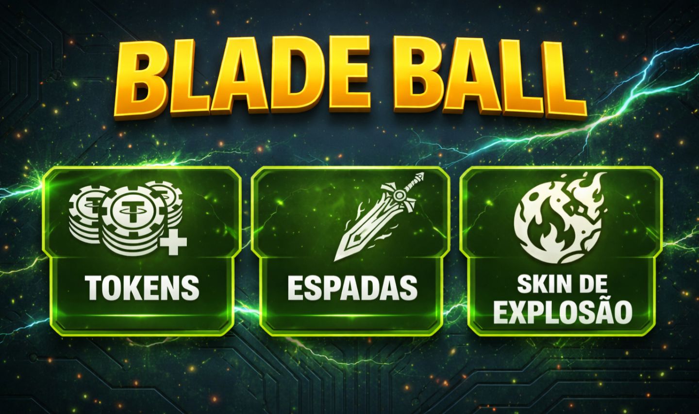 Coisas de Blade Ball - Tokens , Espadas , Skins de Explosão