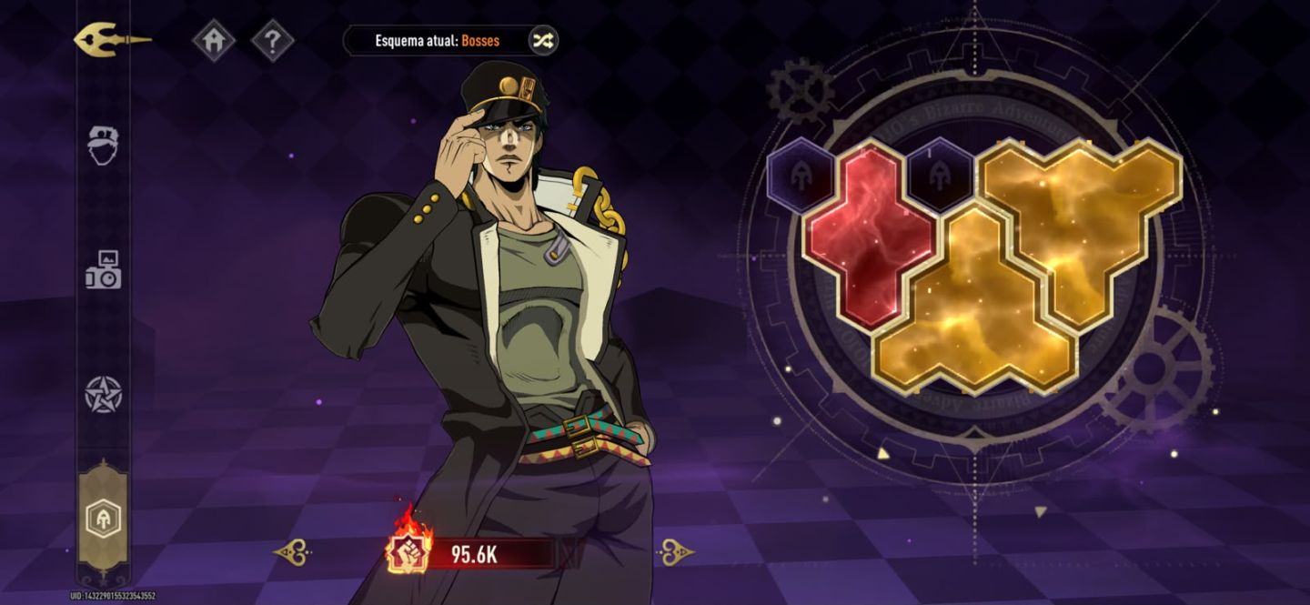 CONTA JOTARO PLATINUM S11 - JOJO BIZARRE ADVENTURE GOLDEN SPIRIT