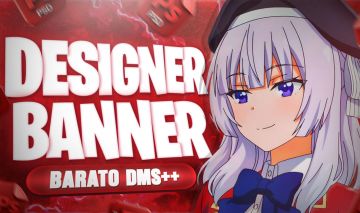 DESIGNER DE BANNERS | Artes para YouTube, Discord e GGMAX