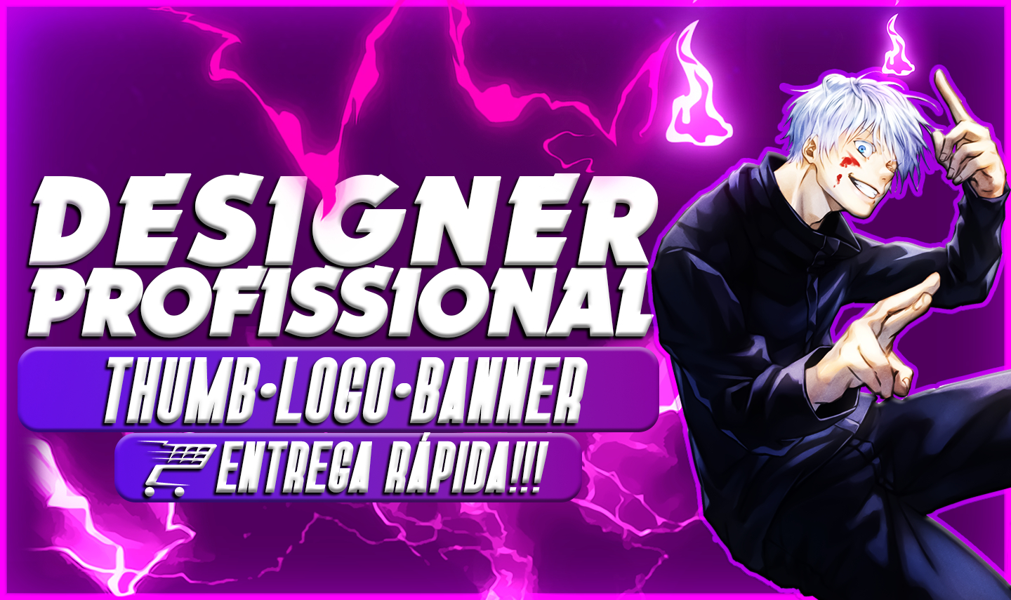 DESIGNER GRÁFICO | BANNERS, THUMBNAILS E LOGOS