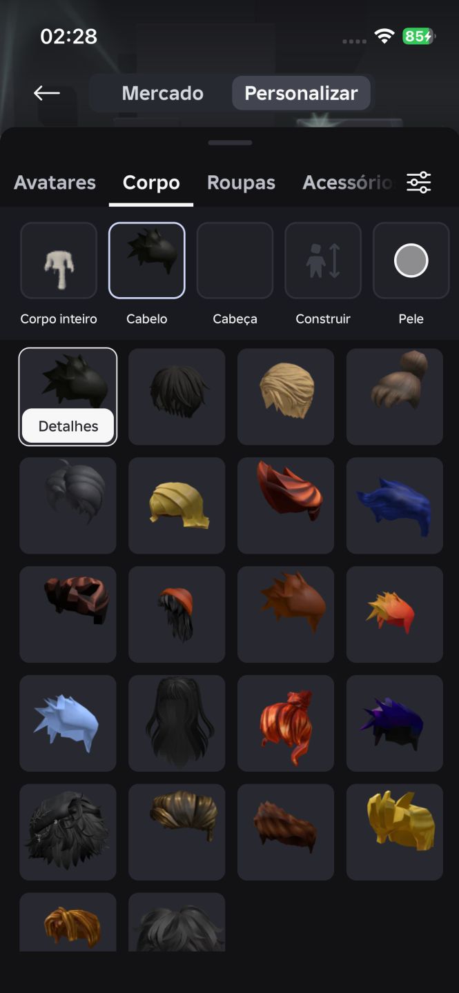 CONTA DE ROBLOX COM HEADLESS E KORBLOX