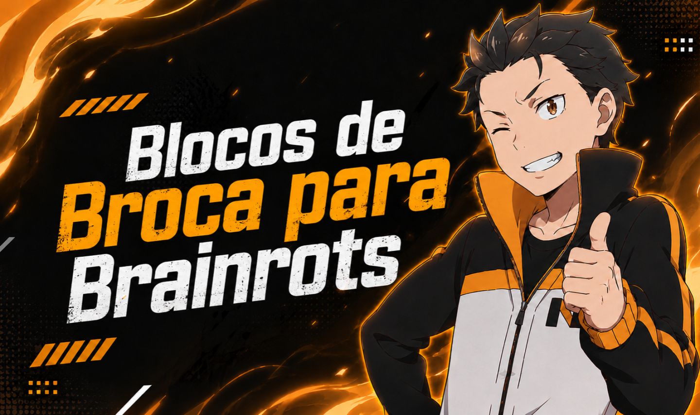 Blocos de Broca para Brainrots / Brainrot Raros / Entrega Rapida /